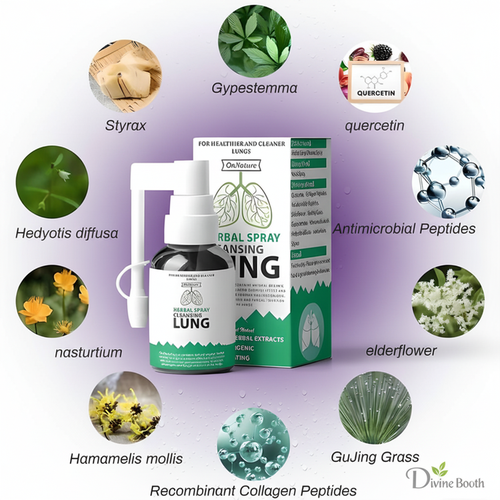 BREATHE-RIGHT ORGANIC HERBAL ORAL LUNG SPRAY